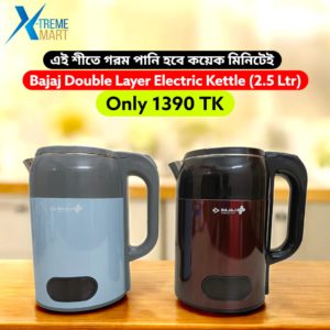 Bajaj Double Layer Electric Kettle (2.5 Ltr)