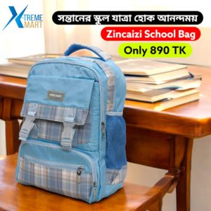JINCAIZI School Bag Blue Color